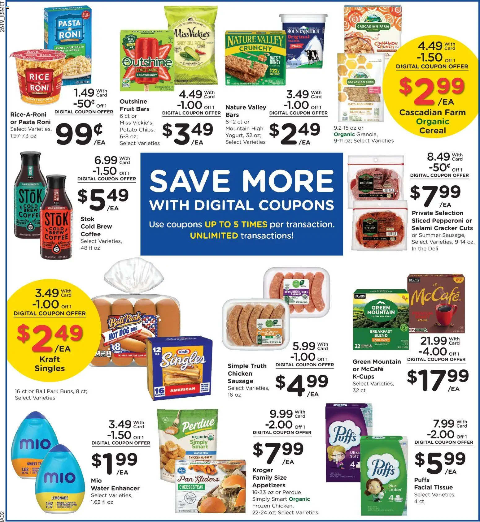 King Soopers Weekly Ad - valid from 10.06.2026 | Page: 7 | Products: Pan, Cheese, Coffee, Dill