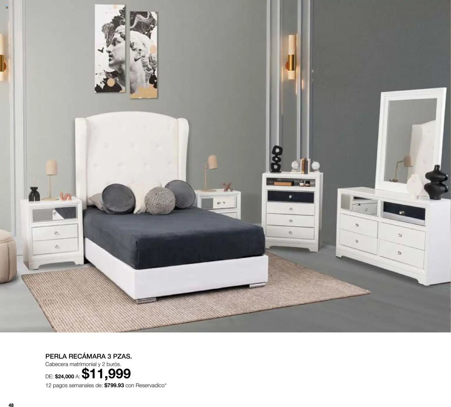 Nuevas ofertas de Muebles Dico válidas en toda la República Mexicana desde el 01/08/2026. ¡Encuentra las mejores ofertas en Muebles Dico catálogo! | Página: 48 | Productos: Cabecera