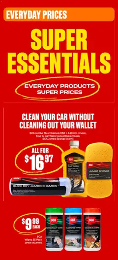 Preview of Supercheap Auto catalogue Make Bathurst Super - valid from 30/09/2026 | Page: 23 | Products: Sponge, Wallet