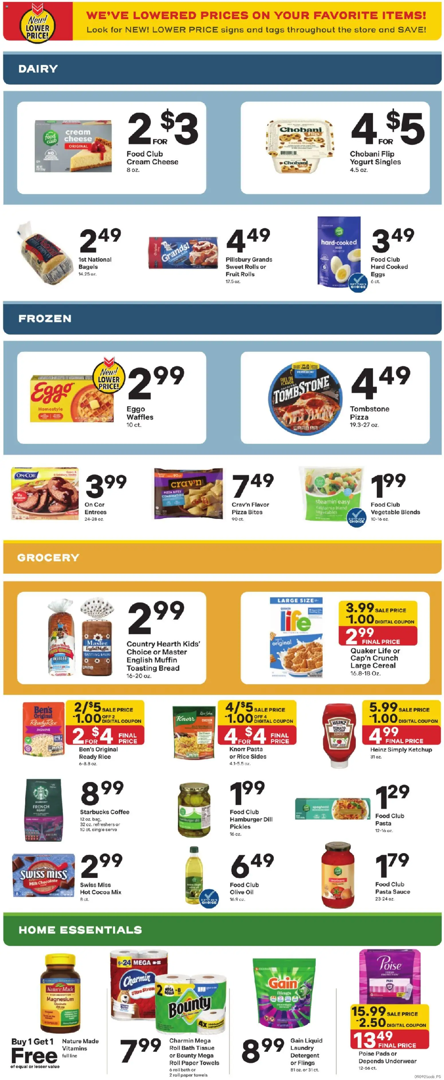 Coborn's Weekly Ad - valid from 09/09/2026 | Page: 7 | Products: Chicken, Cheese, Pasta, Sauce