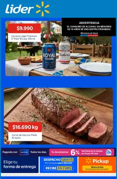 Lider Ofertas válido desde el 06.09.2026