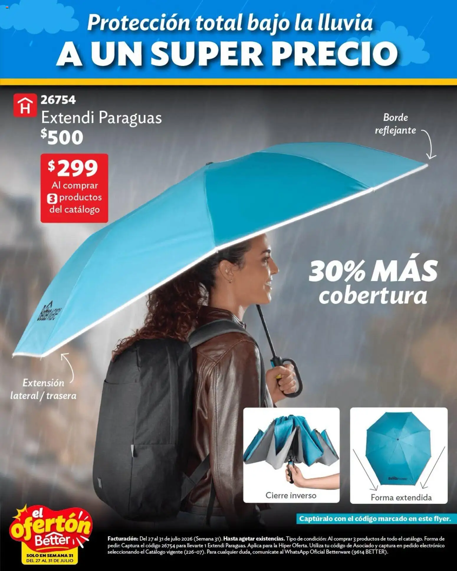 Nuevas ofertas de Betterware válidas en toda la República Mexicana desde el 27/07/2026. ¡Encuentra las mejores ofertas en Betterware catálogo El Ofertón! | Página: 9