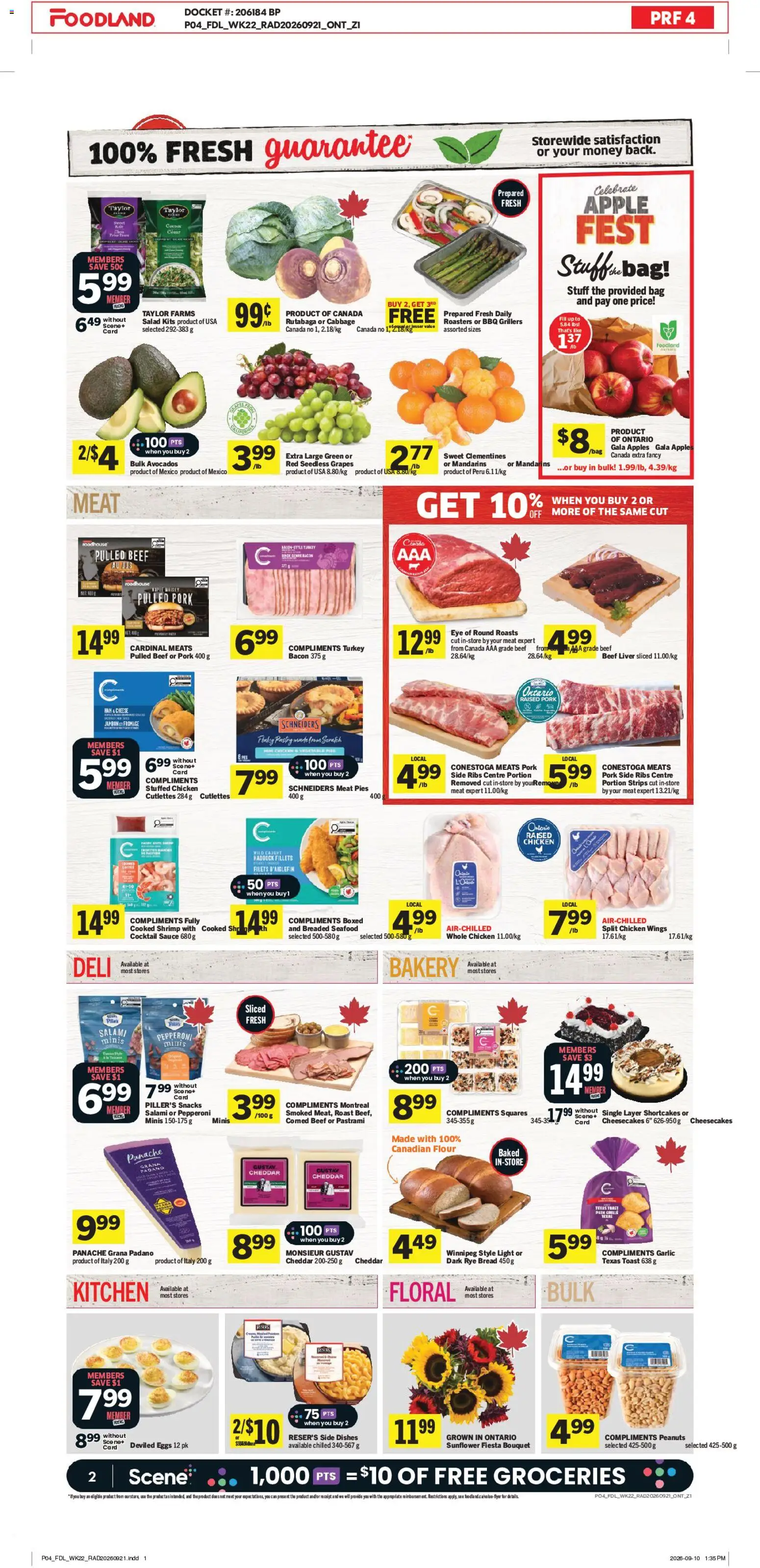 Foodland flyer valid from Sep 24, 2026 | Page: 5