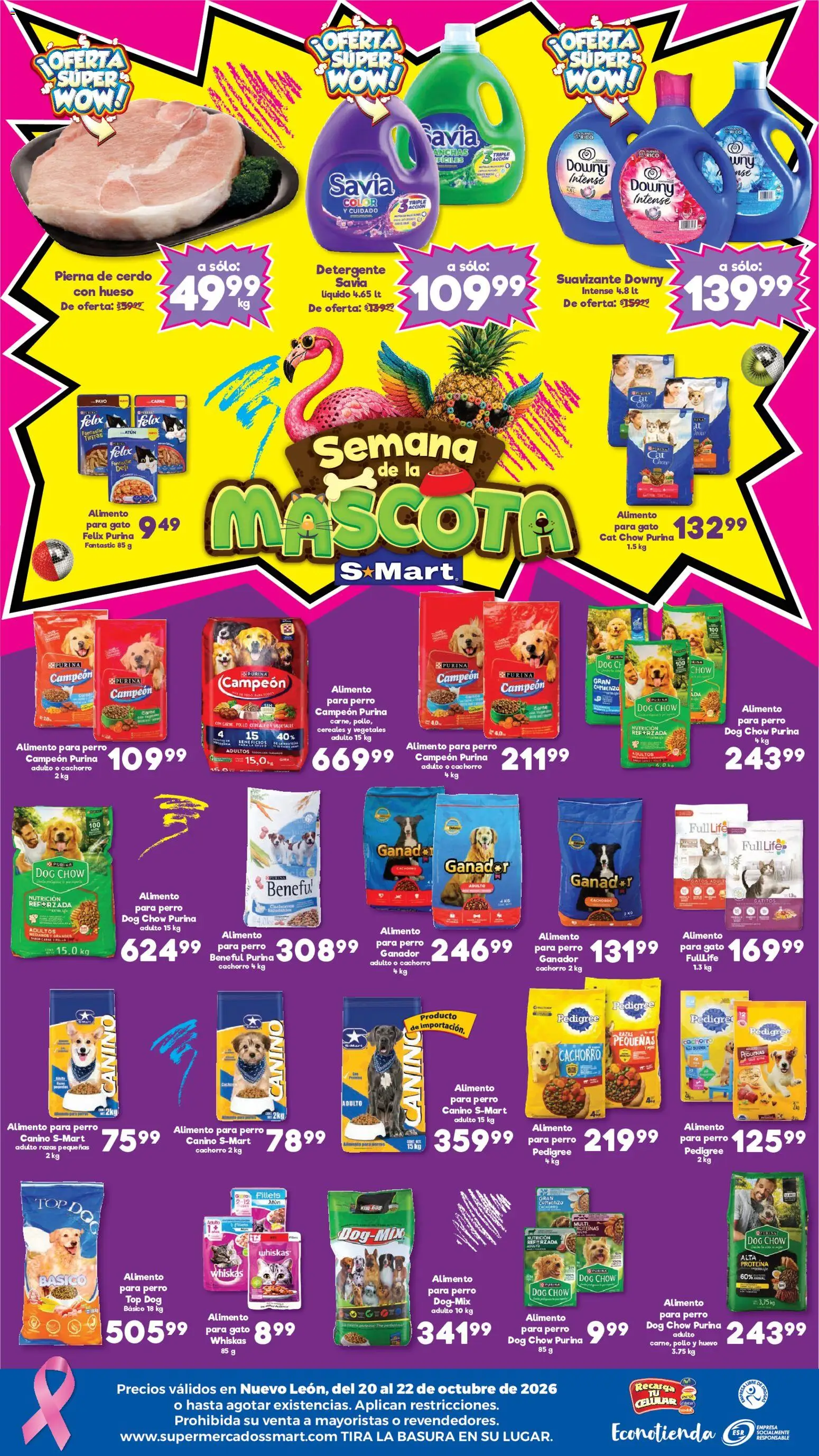 Nuevas ofertas de S-Mart válidas en toda la República Mexicana desde el 20/10/2026. ¡Encuentra las mejores ofertas en S-Mart folleto Monterrey! | Página: 2