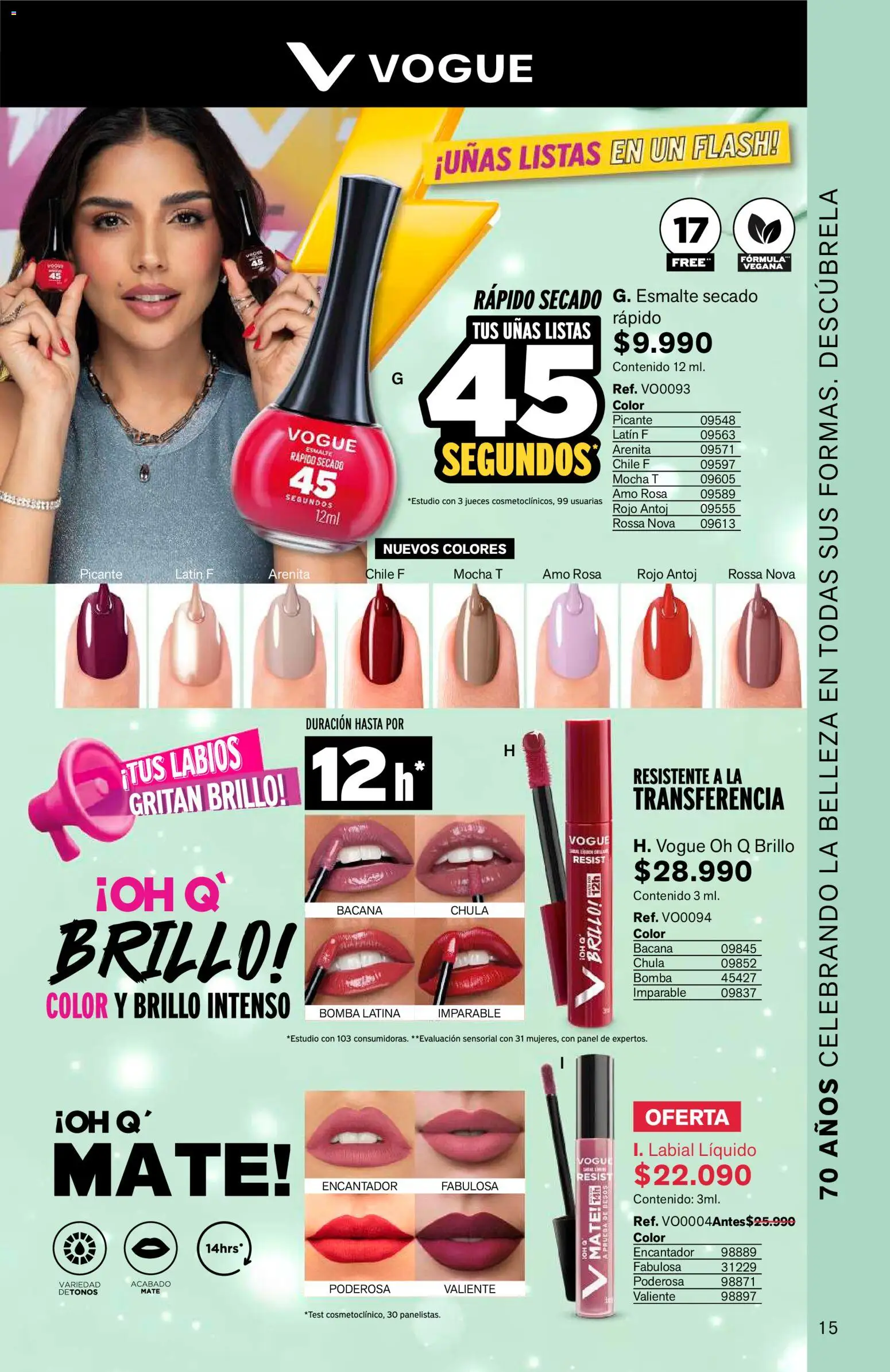 Leonisa revista - valida desde el 15/07/2026 | Página: 15 | Productos: Brillo