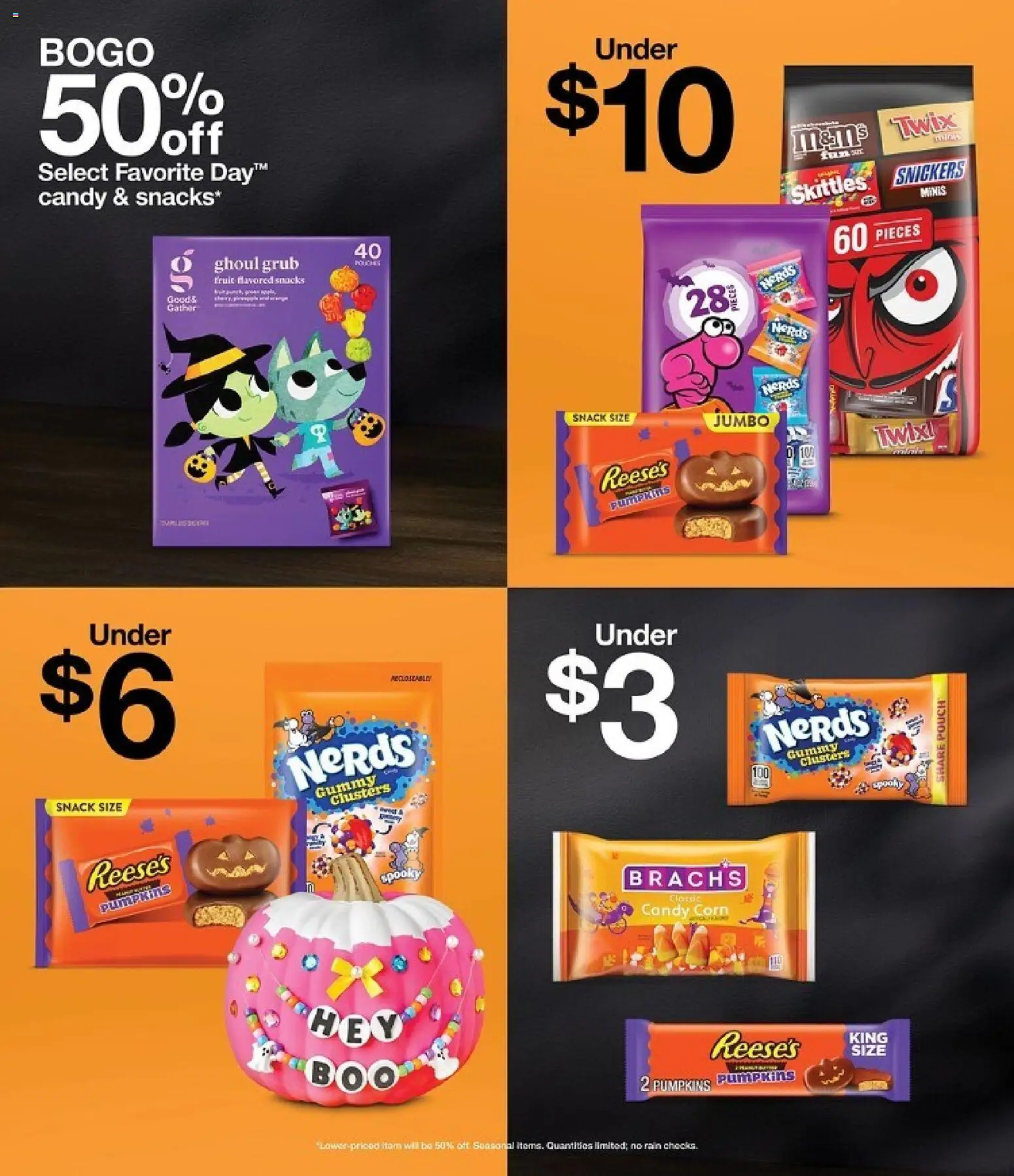 Target Weekly Ad - valid from 09/27/2026 | Page: 5 | Products: Corn, Fruit, Snacks, Snickers