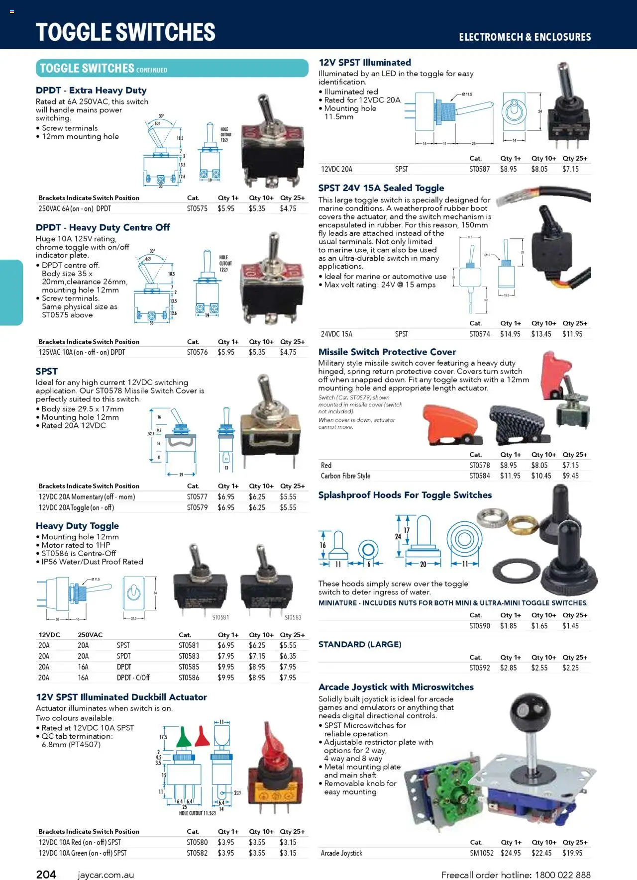Jaycar catalogue - valid from 09/07/2025 | Page: 204 | Products: Nuts, Digital