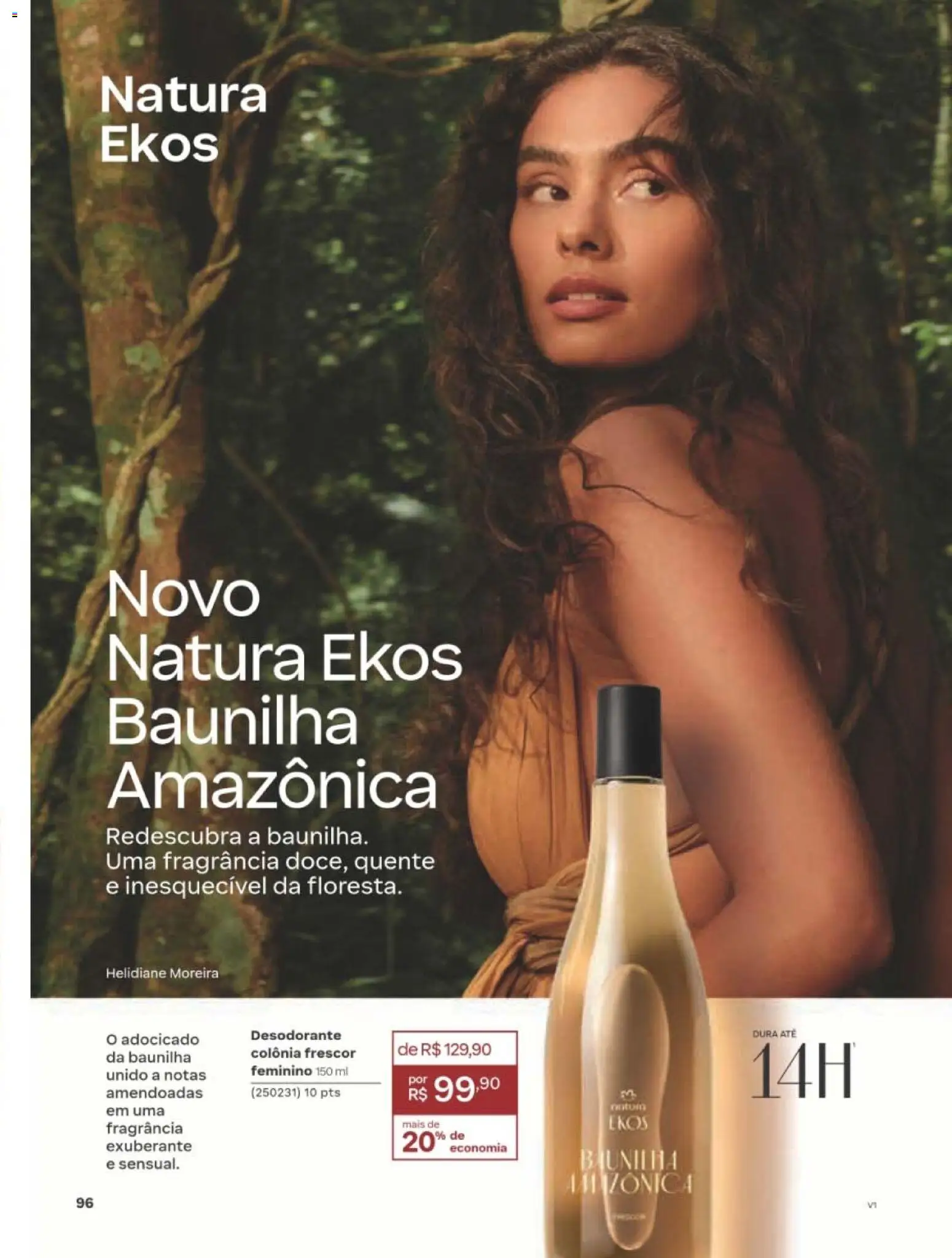Natura Folheto - válido de 10/08/2026 | Página: 99 | Produtos: Fragrância, Baunilha, Desodorante