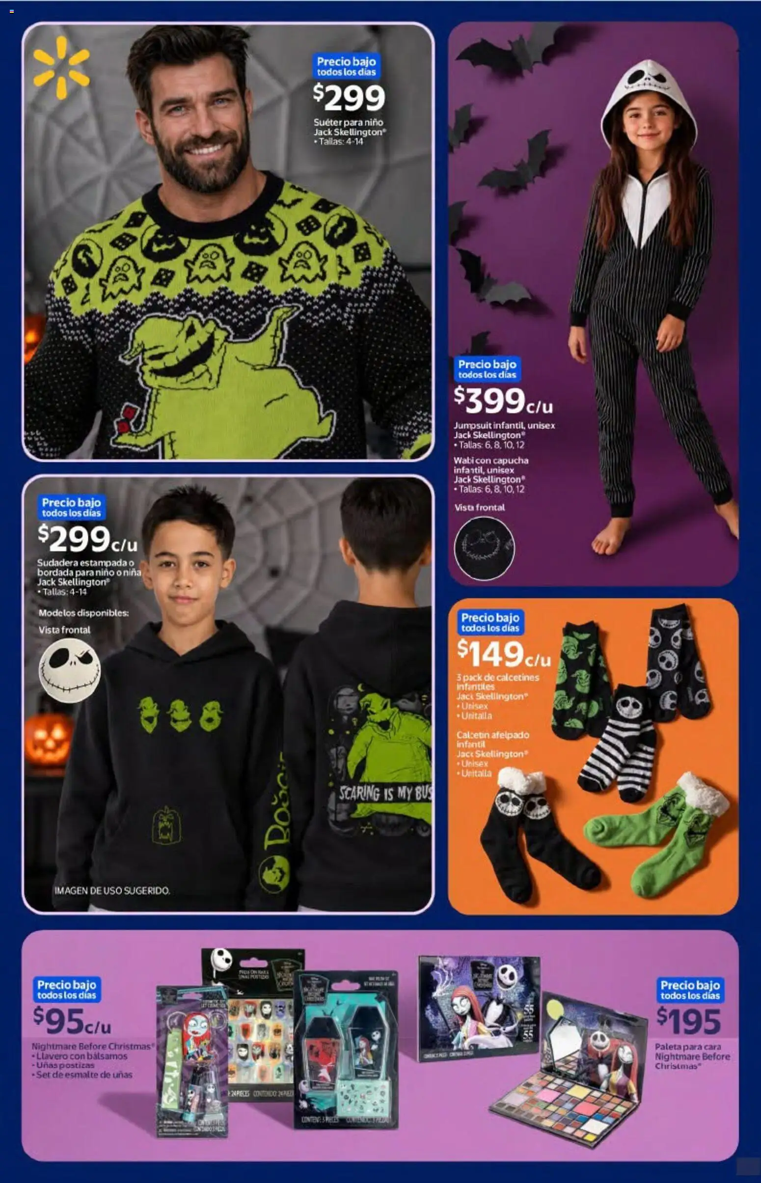Nuevas ofertas de Walmart válidas en toda la República Mexicana desde el 01/10/2026. ¡Encuentra las mejores ofertas en Walmart folleto Halloween! | Página: 13