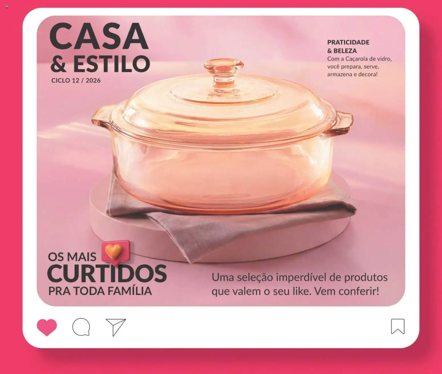 Avon Folheto - válido de 19/07/2026 | Página: 1 | Produtos: Caçarola