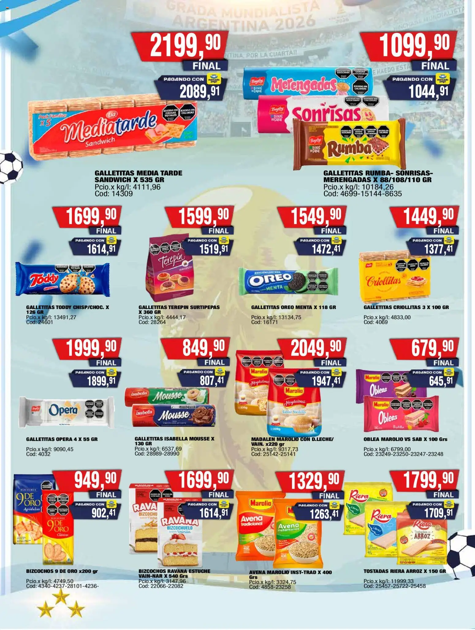 Maxiconsumo ofertas │ válido desde el 15.06.2026 | Página: 7 | Productos: Mousse, Estuche, Arroz, Bizcochos