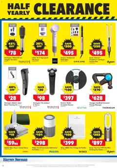 Preview of Harvey Norman Electrical Clearance - valid from 18/06/2026 | Page: 12 | Products: Accessories, Dryer, Fan