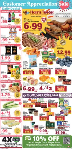 Preview of Harris Teeter weekly ads valid from 13.05.2026