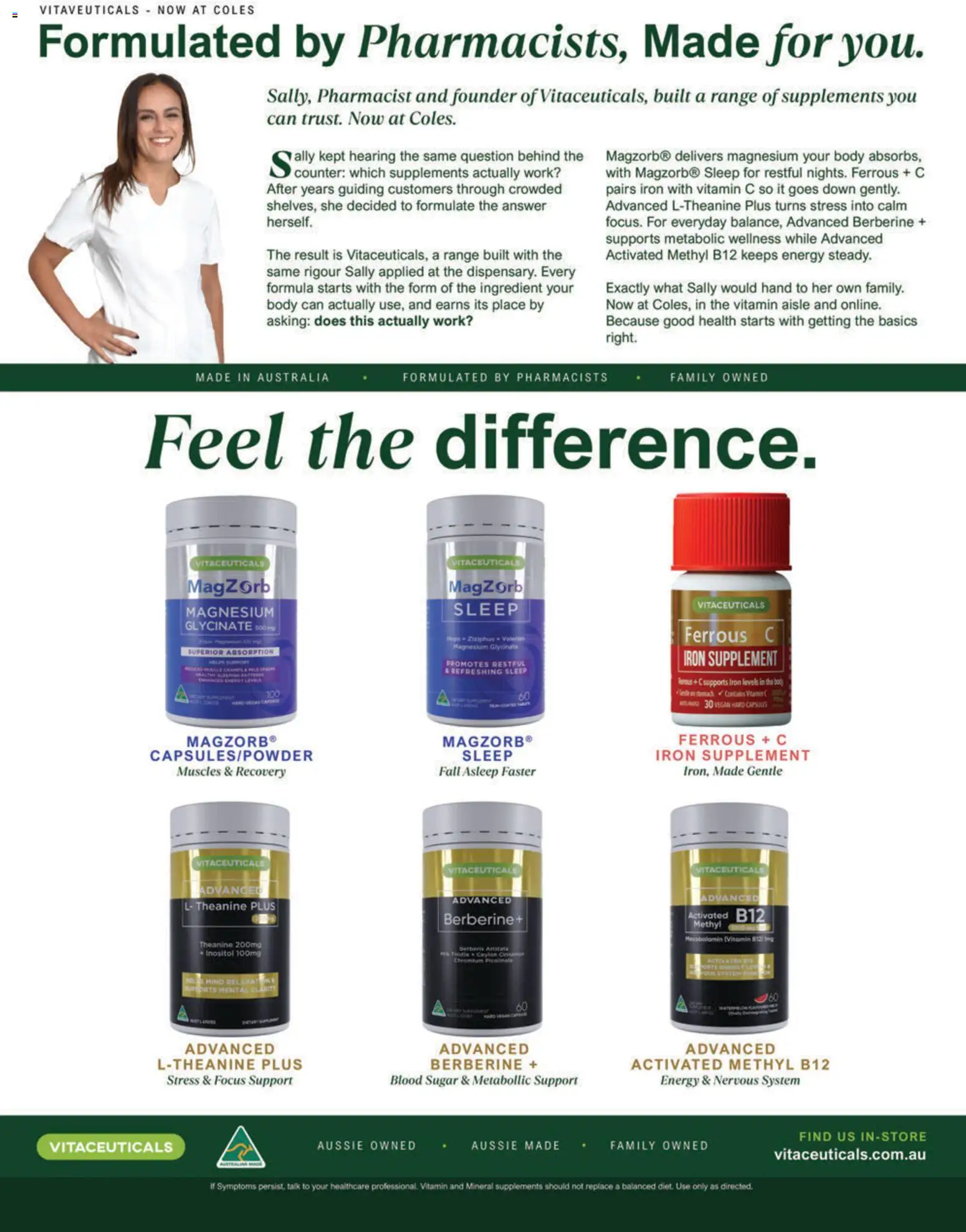 Coles catalogue - valid from 01/07/2026 | Page: 102 | Products: Sugar, Iron, Vitamin