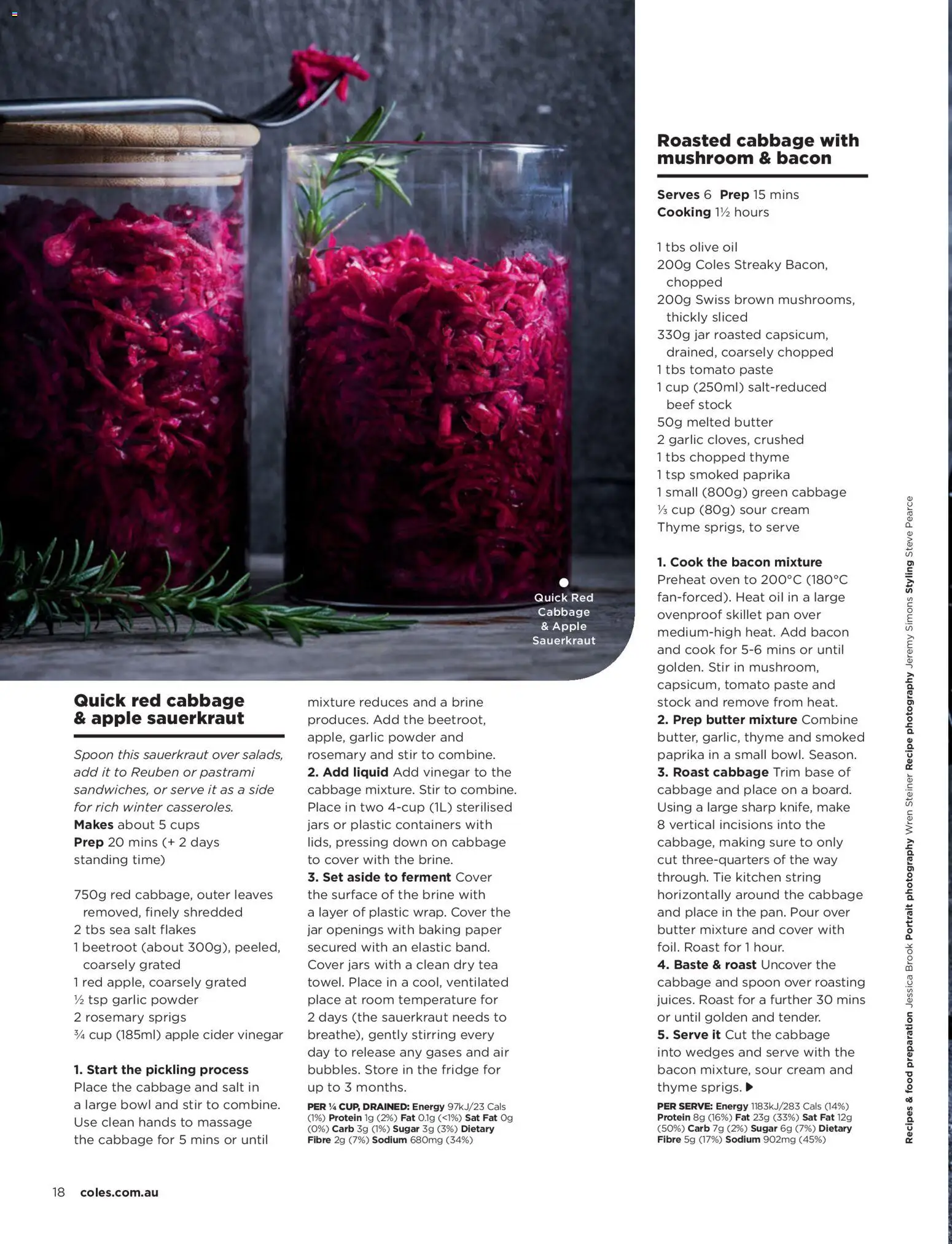 Coles catalogue - valid from 01/07/2026 | Page: 18 | Products: Sour cream, Beef, Paprika, Tie
