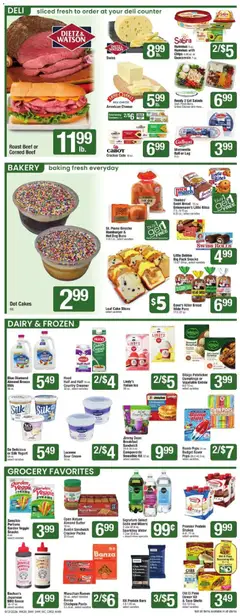 Preview of Shaw's weekly ads valid from 07/31/2026 | Page: 2 | Products: Bakery, Bread, Sour cream, Beef