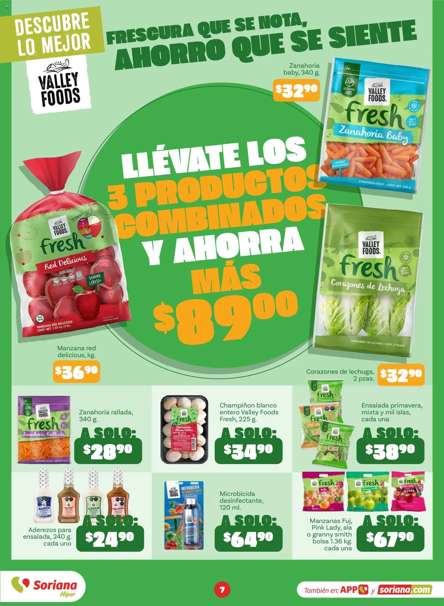 Nuevas ofertas de Soriana válidas en toda la República Mexicana desde el 18/09/2026. ¡Encuentra las mejores ofertas en Soriana Descubre lo mejor al mejor precio Híper Nacional! | Página: 7