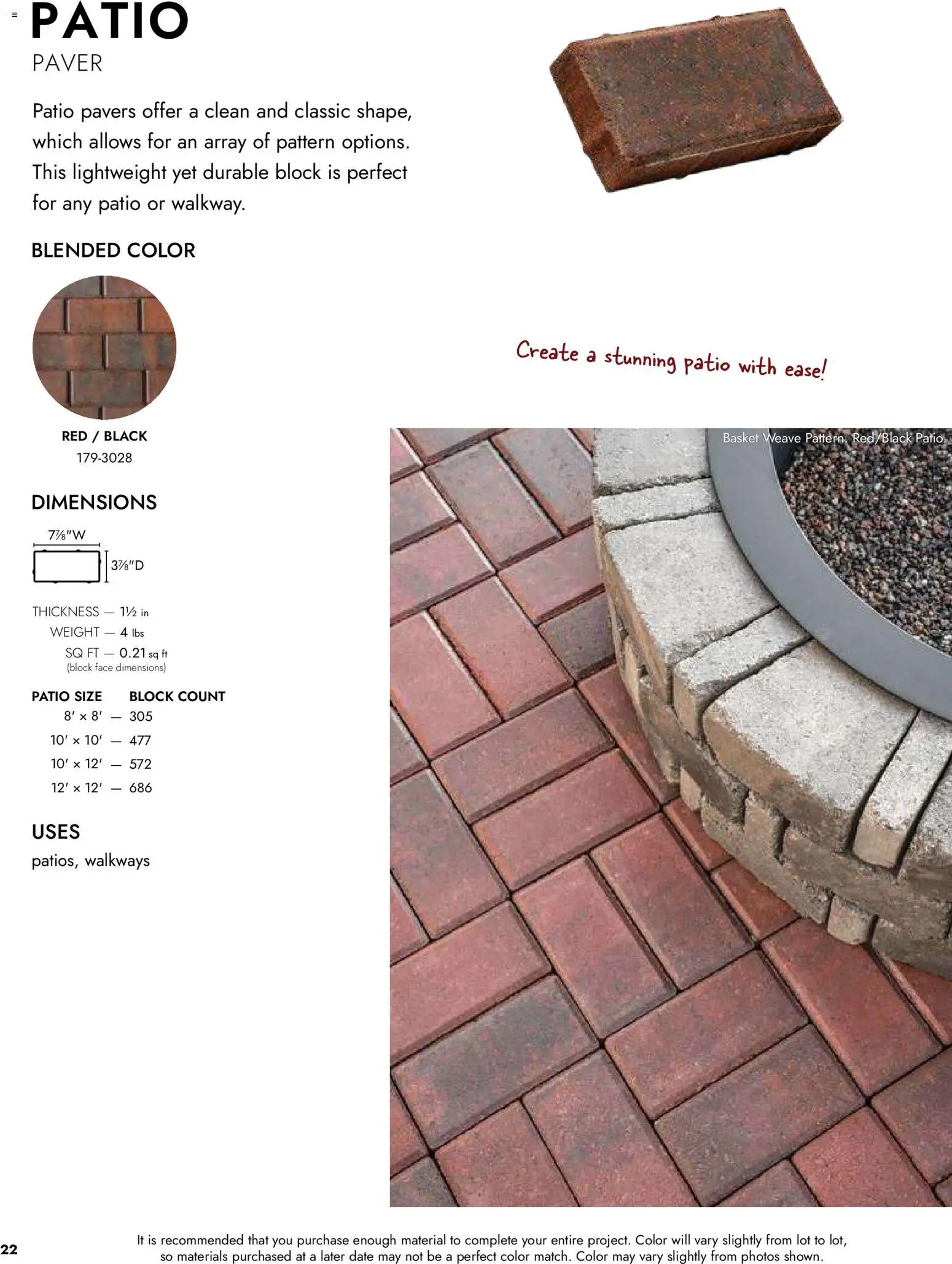 Menards Landscape Catalog - valid from 02.04.2026 | Page: 22 | Products: Basket, Date, Weight