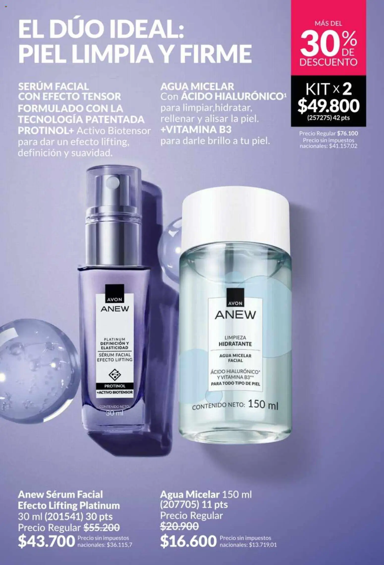 Catálogo AVON Campaña 5/2026 │ válido desde el 01.05.2026 | Página: 120 | Productos: Serum, Brillo, Agua