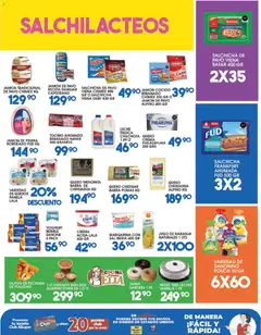 Vista previa de Alsuper folleto Laguna, nuevo folleto de la tienda, válido en México a partir del 26.05.2026 | Página: 3 | Productos: Pollo, Queso, Pastel, Margarina