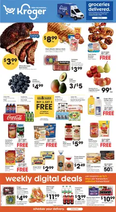Preview of Kroger weekly ads valid from 09/30/2026