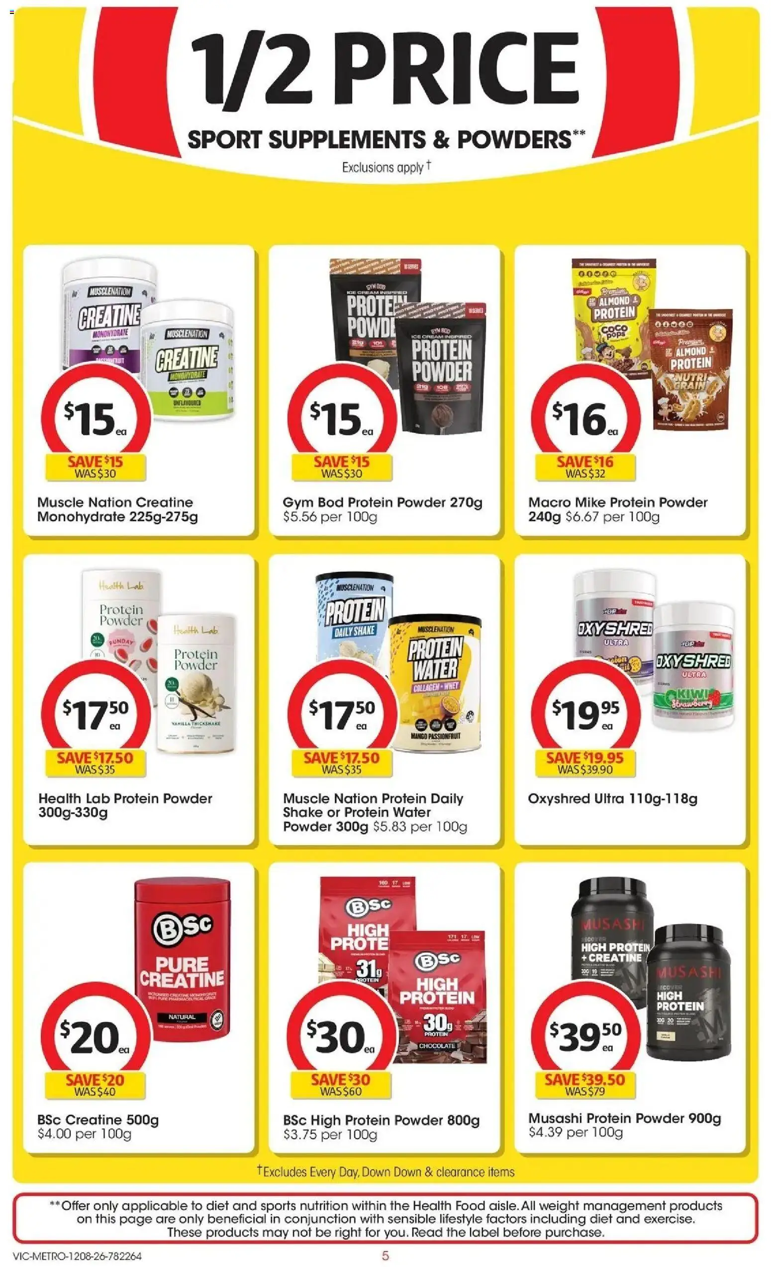 ﻿Coles catalogue valid from 12/08/2026 > Online Australia | Page: 5 | Products: Food, Chocolate, Ice, Vanilla
