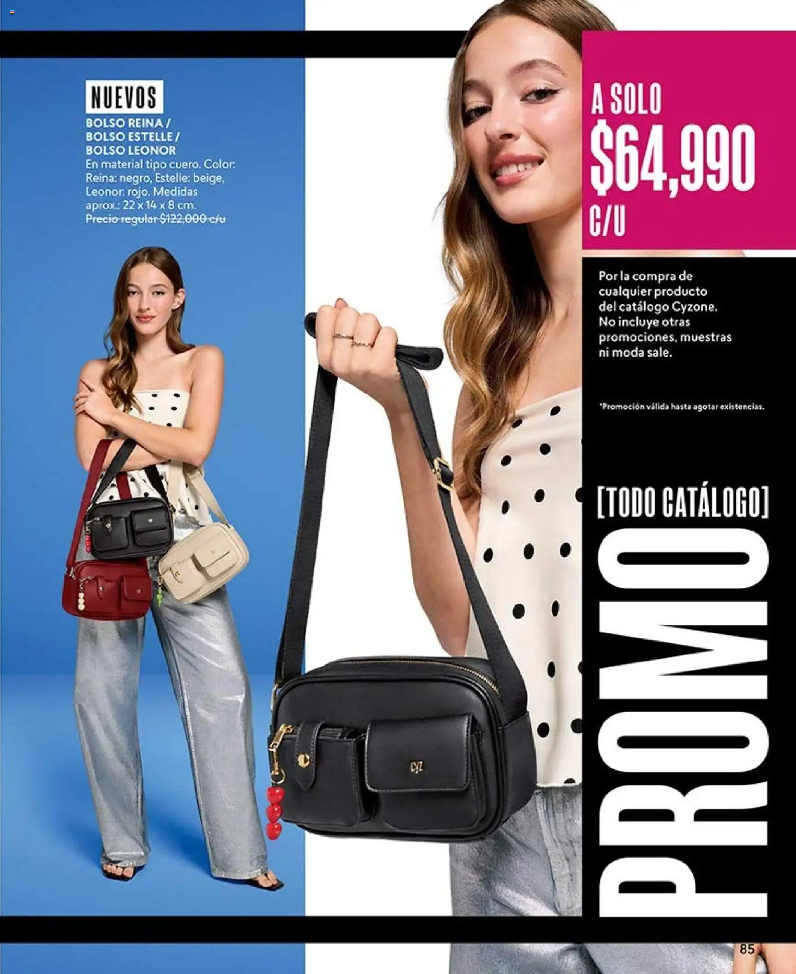 CyZone revista - valida desde el 17/08/2026 | Página: 85 | Productos: Bolso