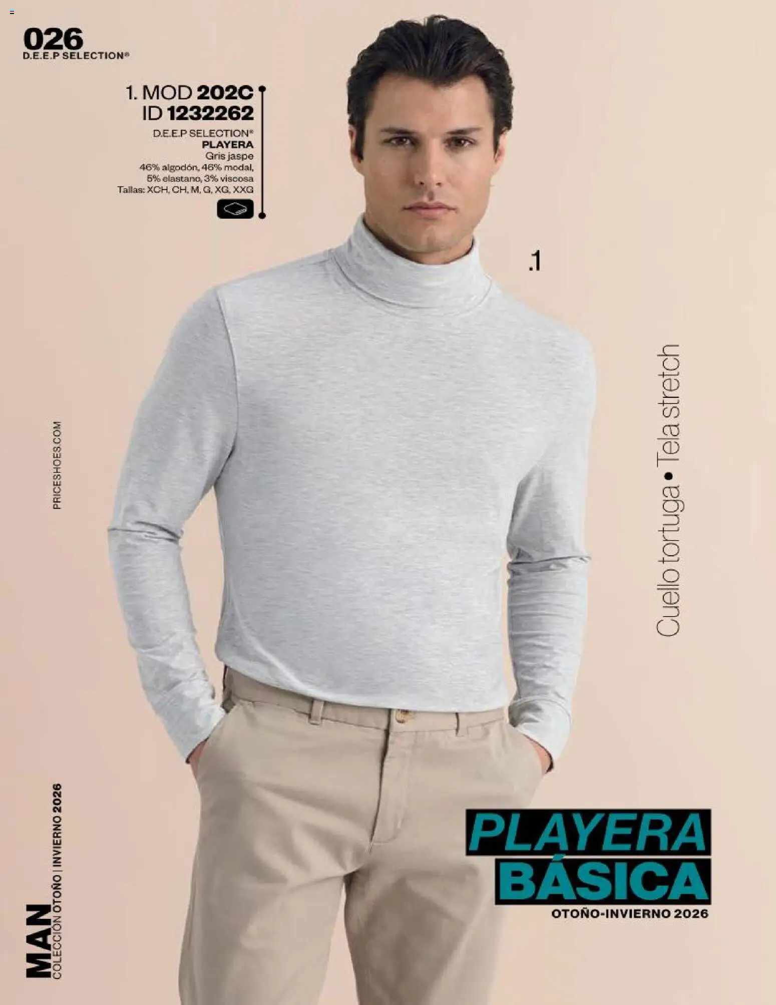 Nuevas ofertas de Price Shoes válidas en toda la República Mexicana desde el 01/09/2026. ¡Encuentra las mejores ofertas en Price Shoes catálogo Man! | Página: 26 | Productos: Playera
