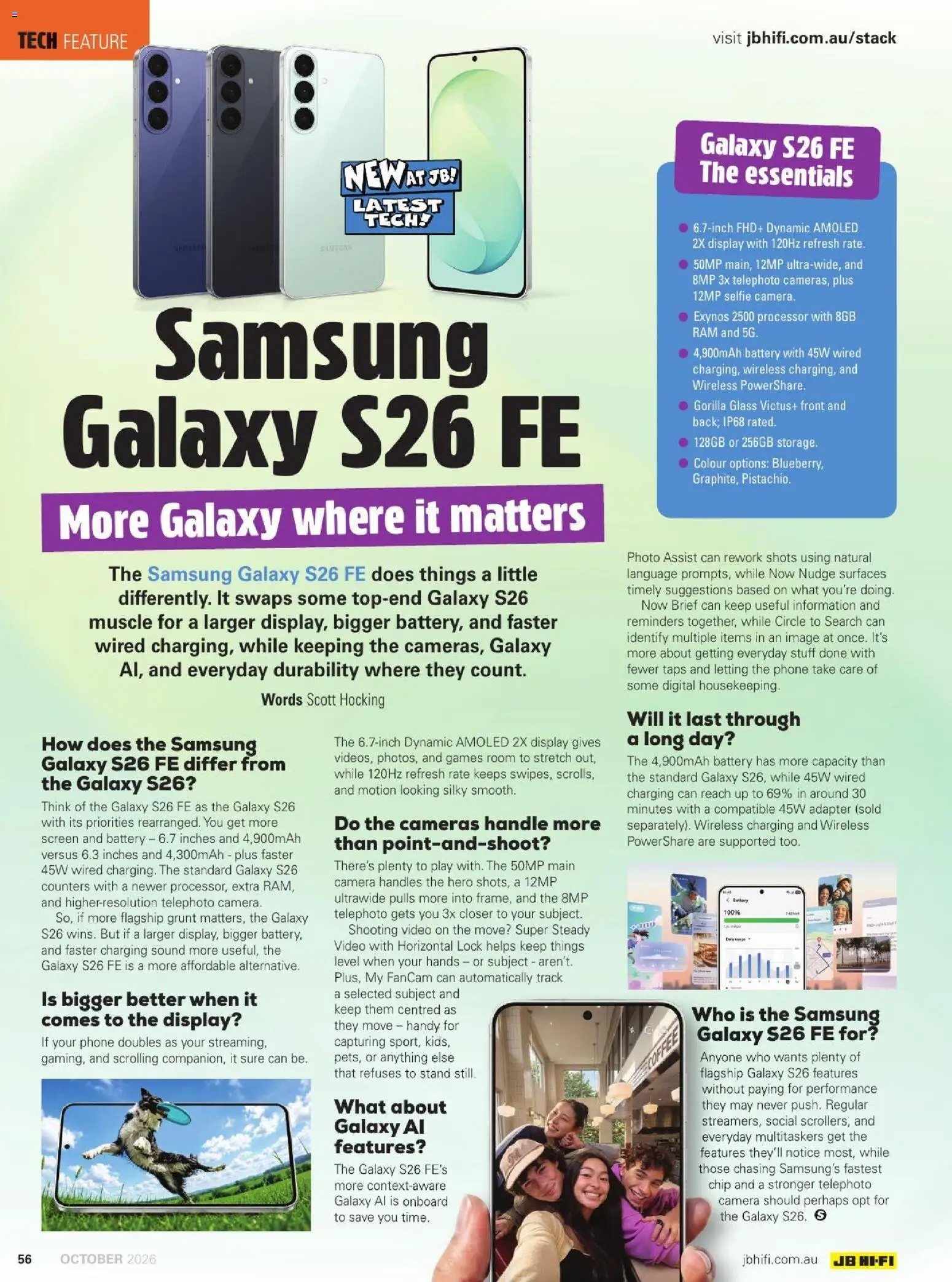 JB Hi-Fi catalogue - valid from 01/10/2026 | Page: 56 | Products: Digital, Adapter, Screen, Video
