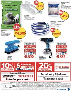 Vista previa Carrefour Ofertas válido desde el 16/09/2026 | Página: 21 | Productos: Enduido, Sustrato, Manguera, Lijadora
