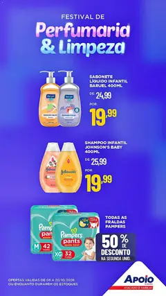 Apoio Mineiro ofertas Perfumaria e Limpeza - Pré-Visualização do folheto da loja Apoio Mineiro, válido de 08/09/2026 | Página: 1
