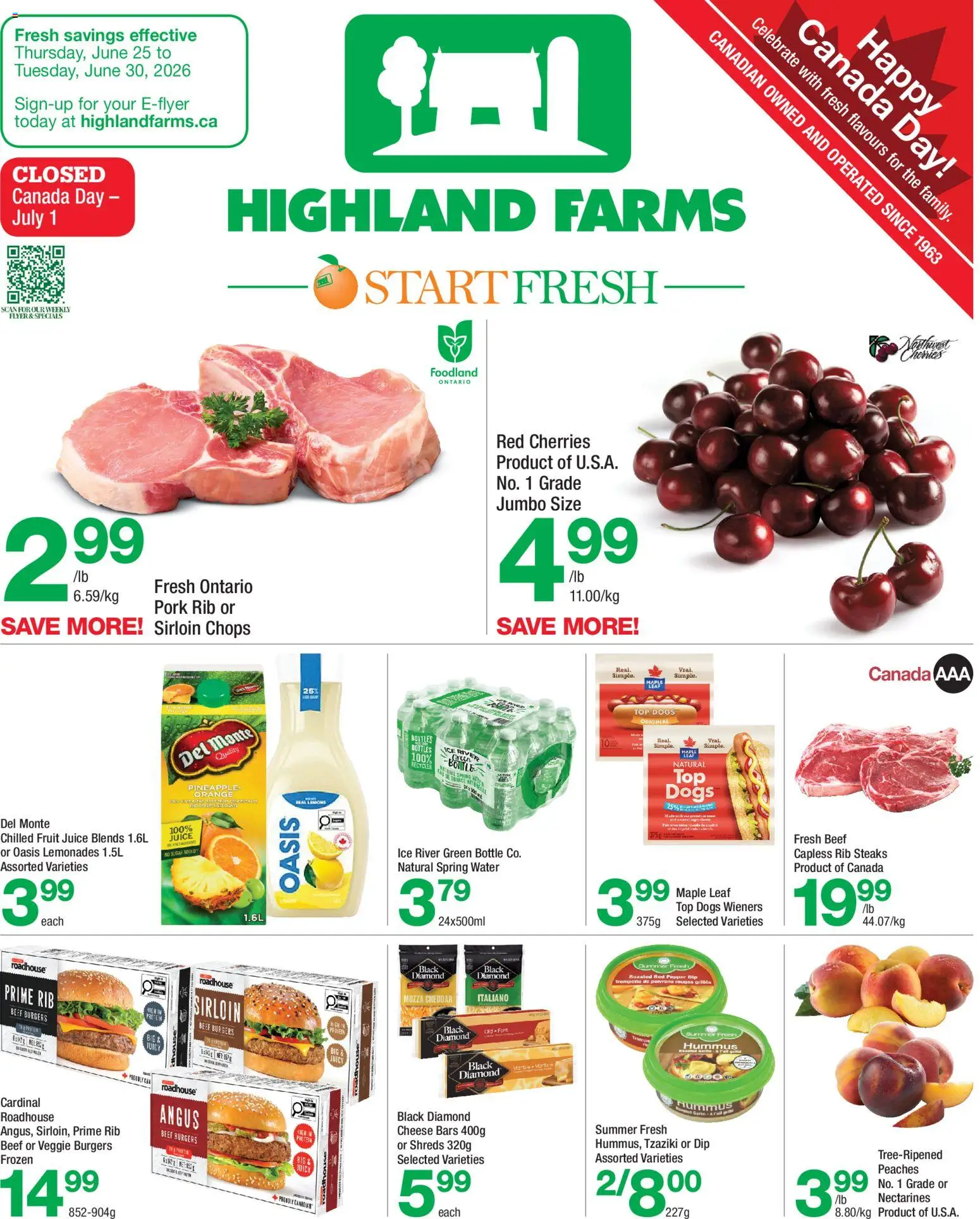 Highland Farms supermarkets catalogue 