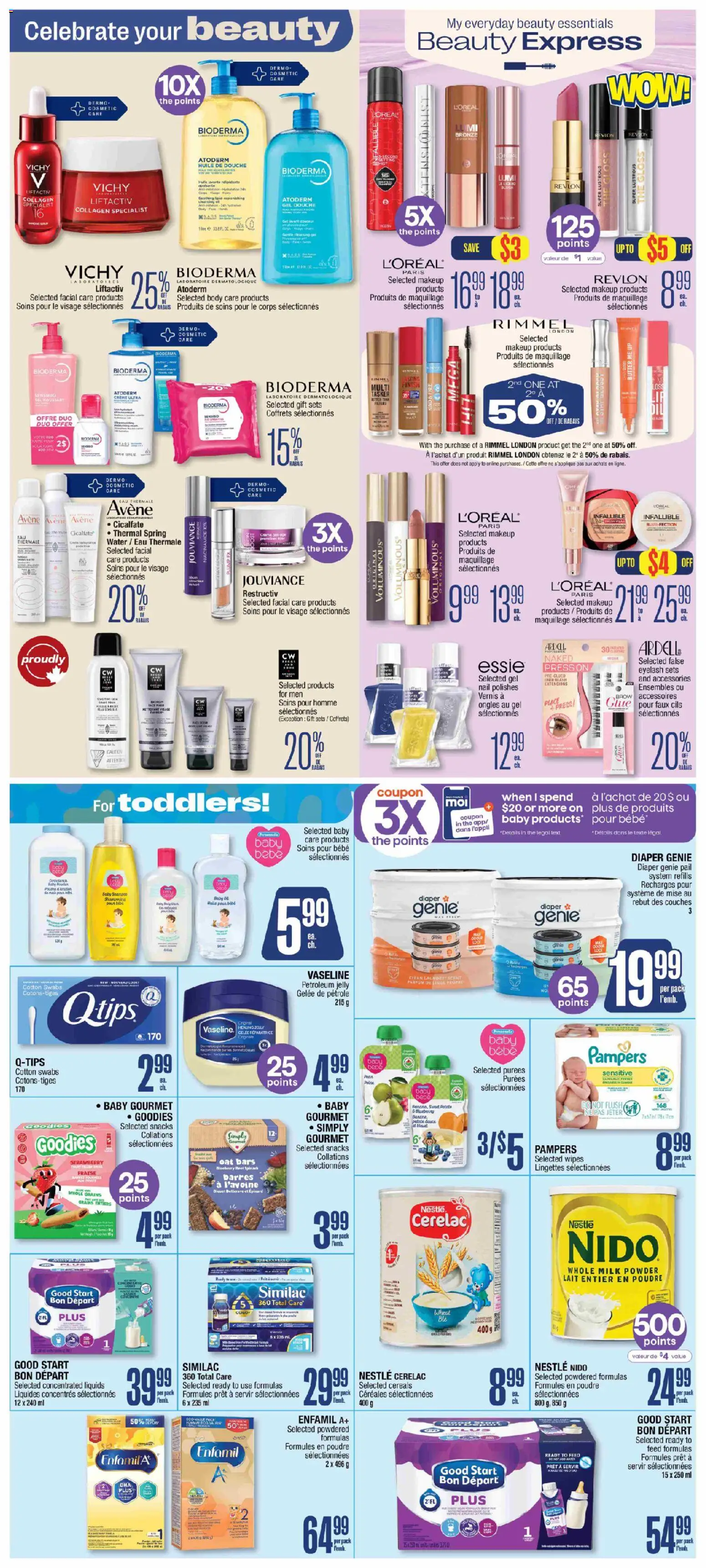 Jean Coutu flyer valid from Sep 17, 2026 | Page: 6 | Products: Cereals, Powder, Milk, Butter