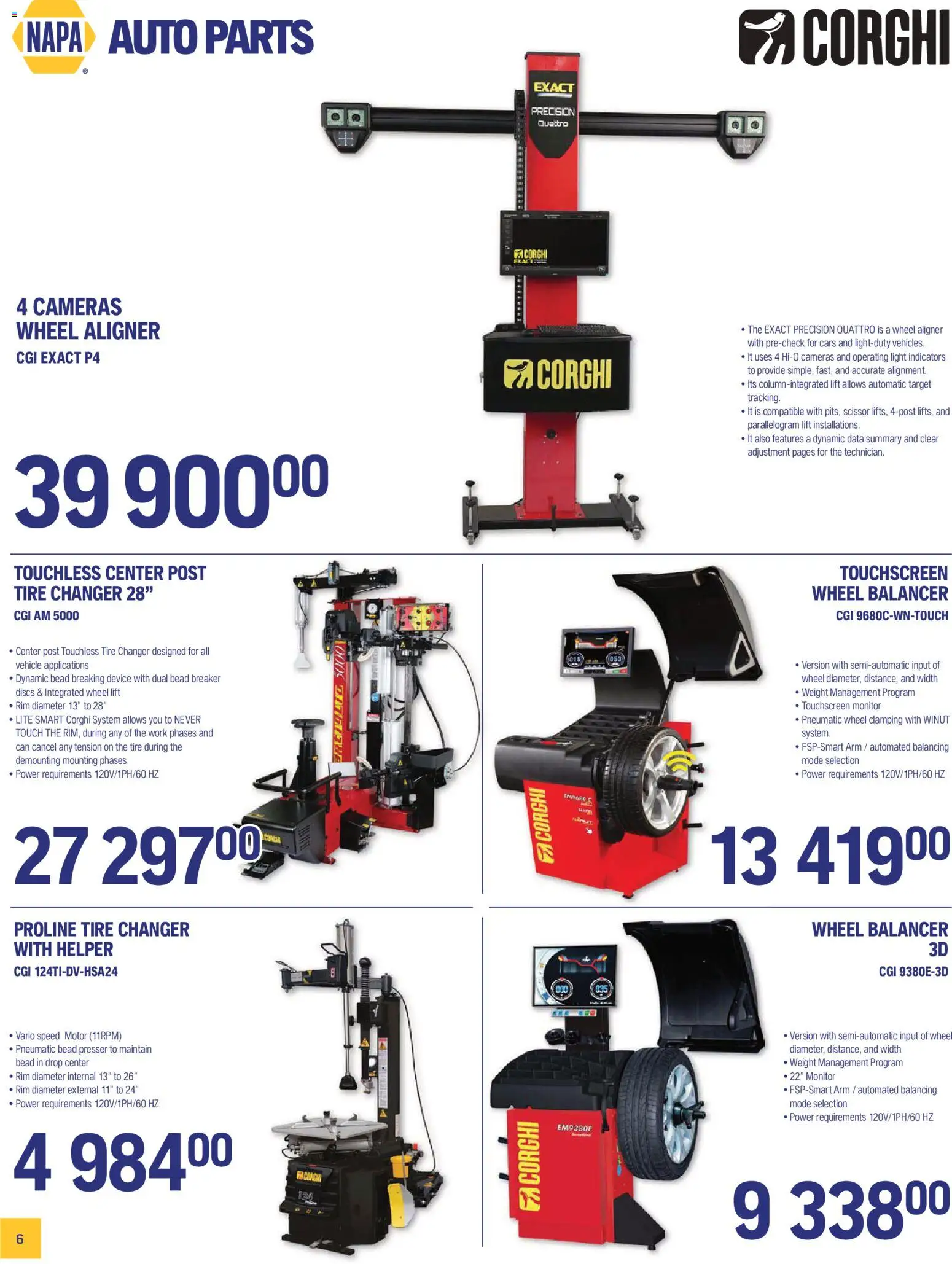 NAPA Auto Parts flyer valid from Sep 1, 2026 | Page: 8 | Products: Monitor