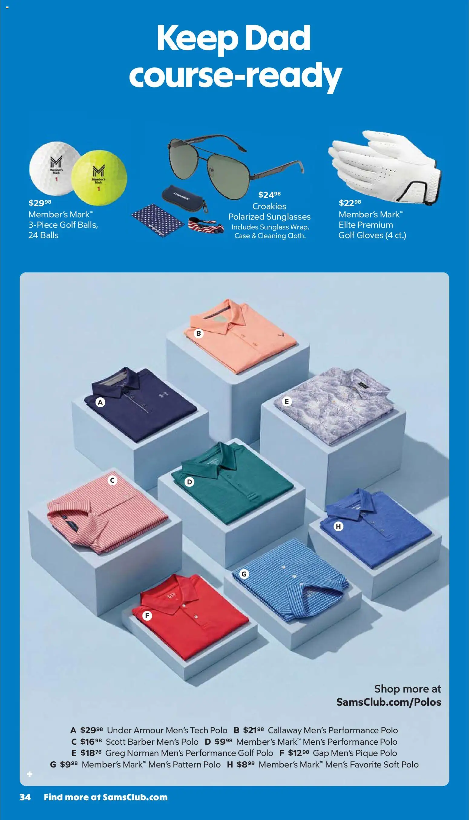 Sam's Club Weekly Ad - valid from 01.06.2026 | Page: 34 | Products: Gloves, Case