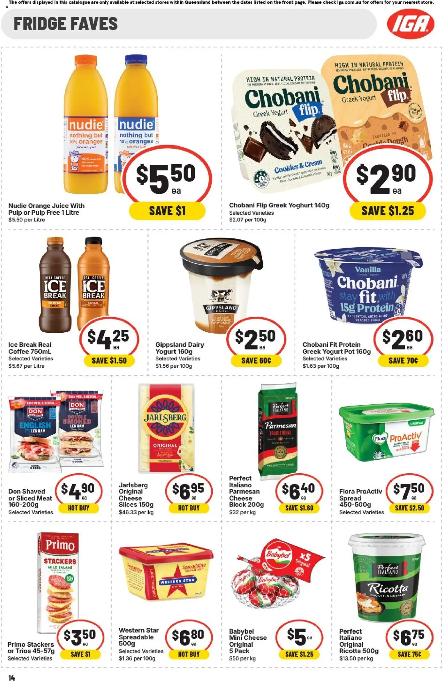 IGA catalogue - valid from 02/09/2026 | Page: 11 | Products: Duck, Protein, Ham, Dough