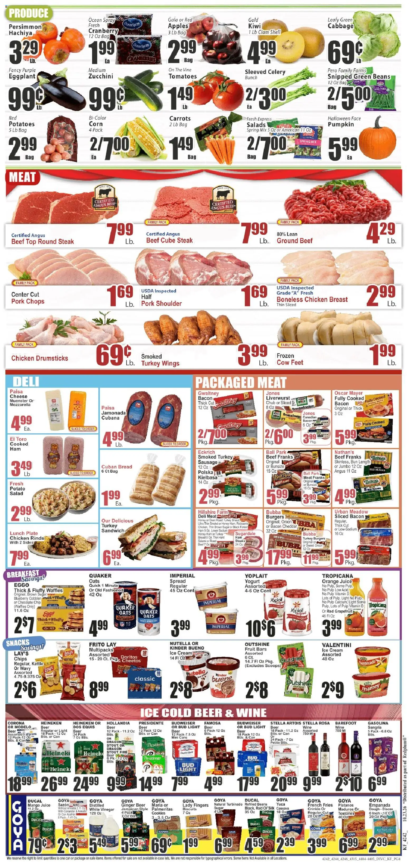 Key Food Weekly Ad - valid from 10/23/2026 | Page: 4