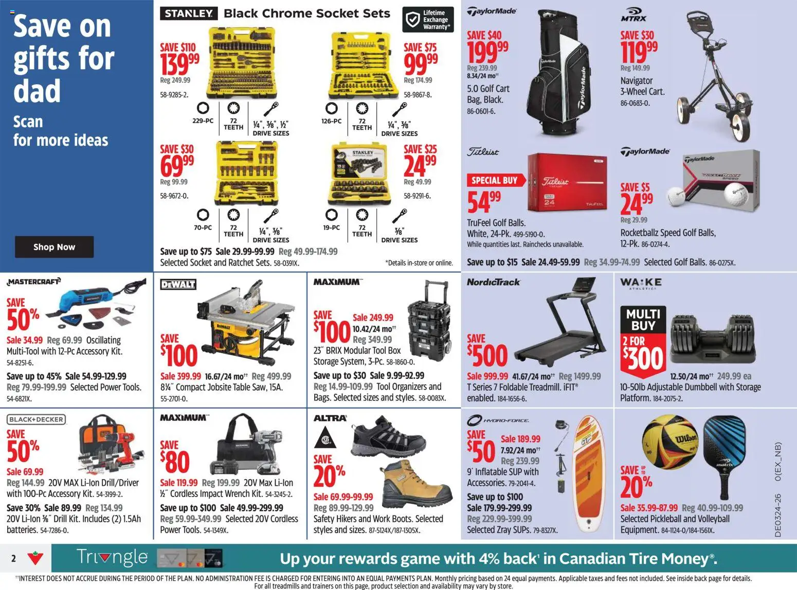 Canadian Tire flyer valid from 11.06.2026 | Page: 2 | Products: Game, Table, Socket, Box