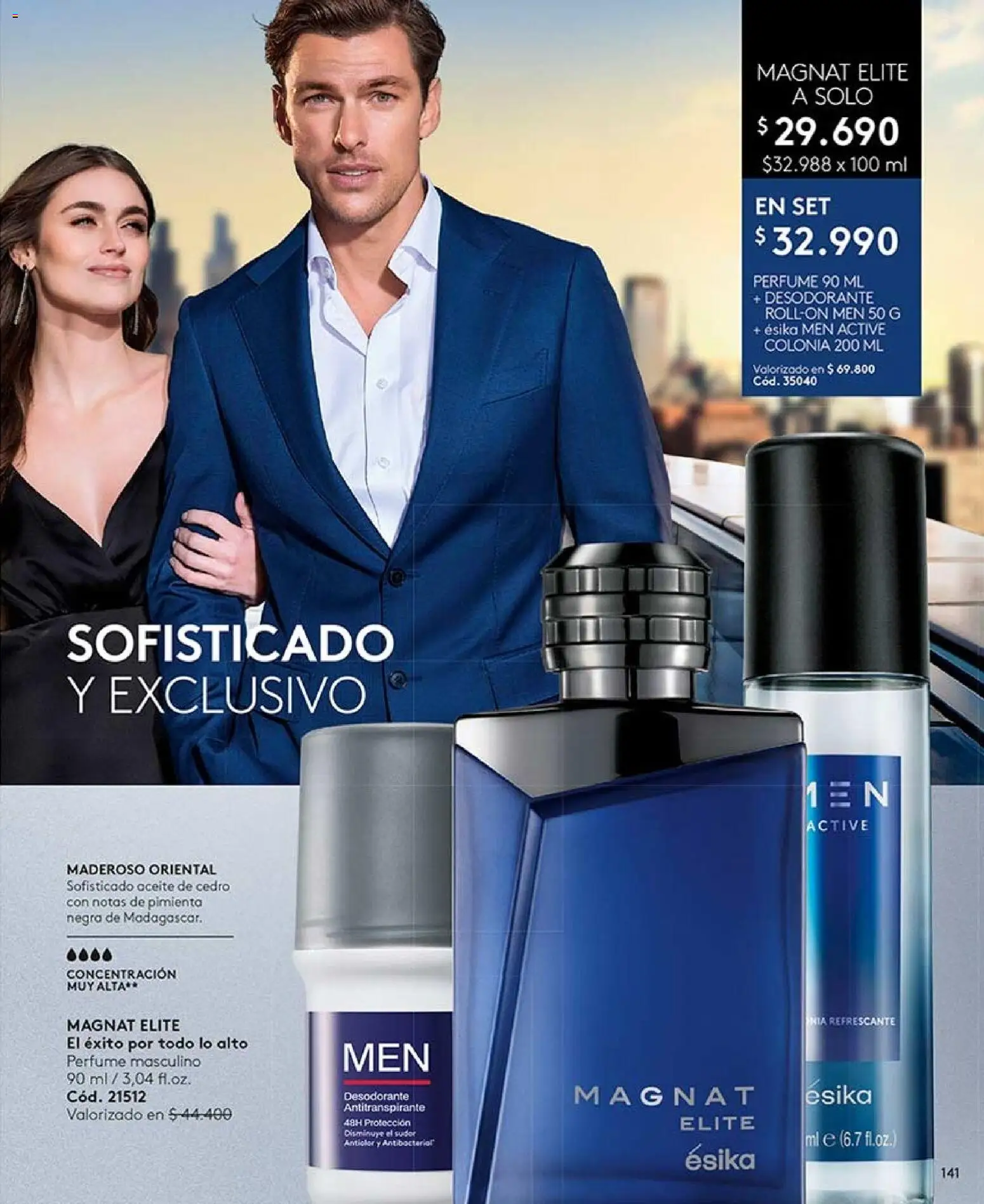Catálogo Ésika Campaña 13 │ válido desde el 26.07.2026 | Página: 141 | Productos: Pimienta, Desodorante, Antitranspirante, Aceite