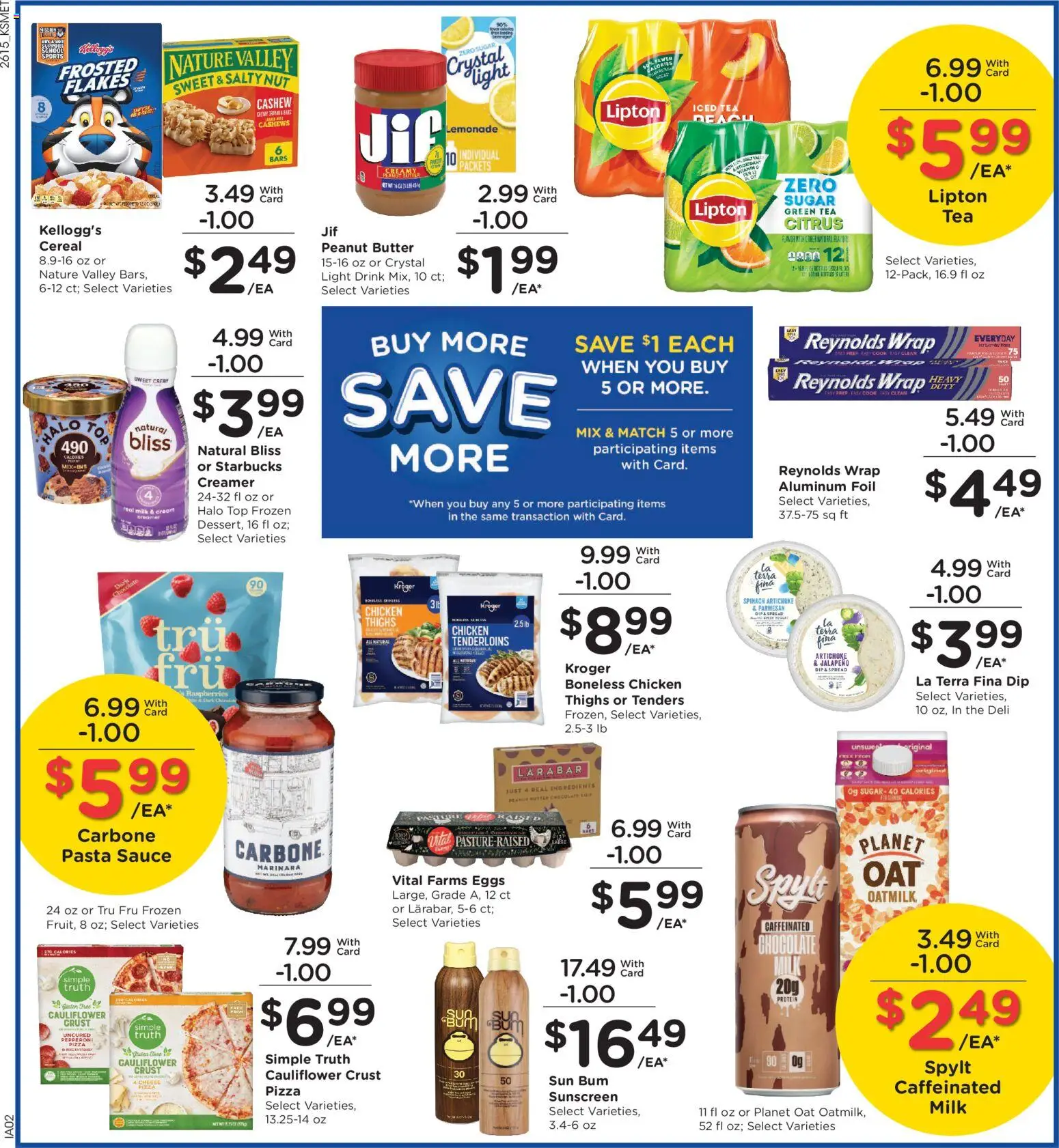 King Soopers Weekly Ad - valid from 13.05.2026 | Page: 5 | Products: Green Tea, Butter, Eggs, Cauliflower