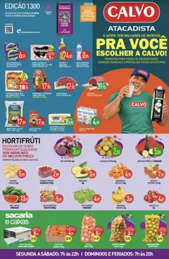 Calvo Atacadista - Ofertas da semana - Pré-Visualização do folheto da loja Calvo Atacadista, válido de 19/10/2026