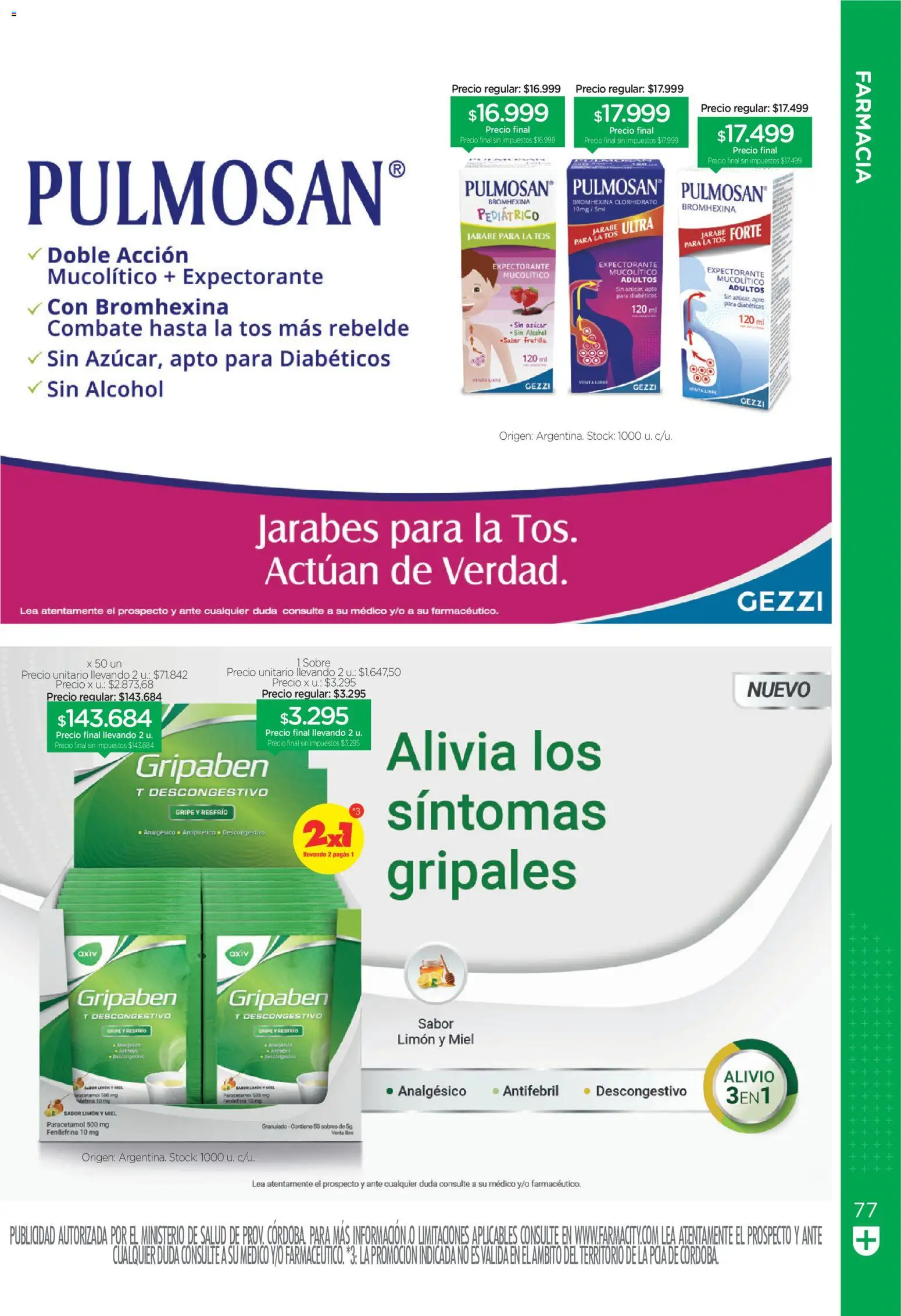 Farmacity catálogo │ válido desde el 01/10/2026 | Página: 77
