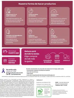 Natura catálogo válido desde el 31.08.2026 | Página: 192 | Productos: Sobre, Té, Ingredientes, Teléfono