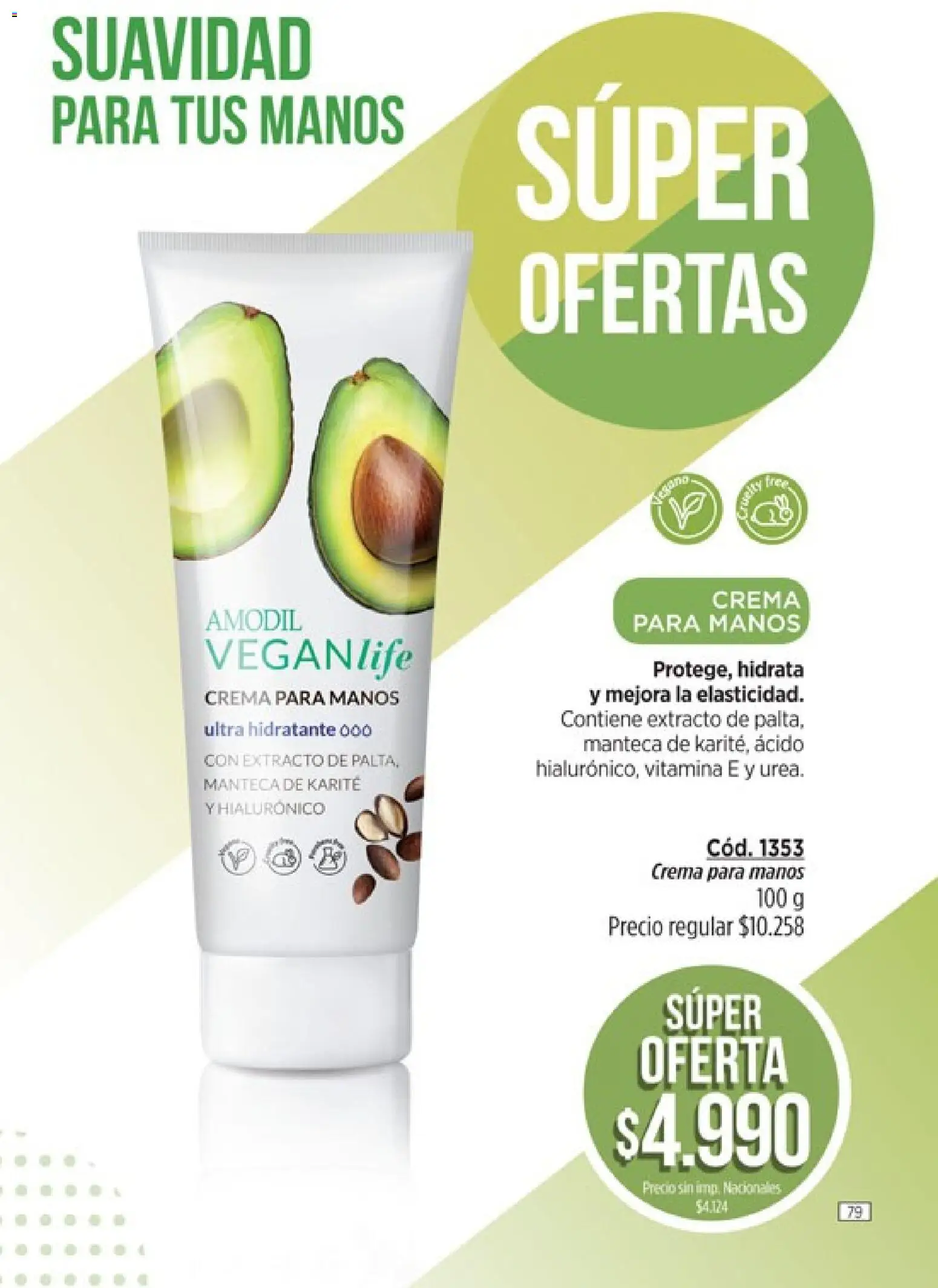 Amodil - Campaña 11 │ válido desde el 01.07.2026 | Página: 79 | Productos: Manteca, Crema
