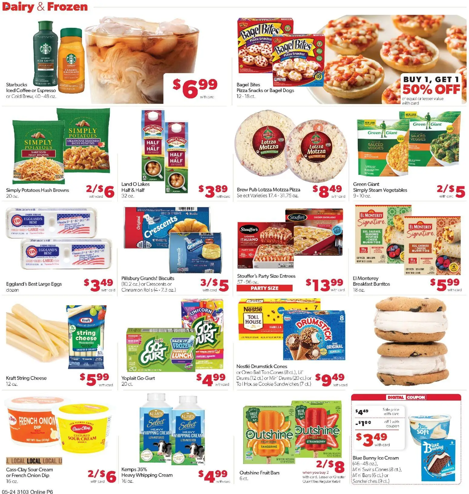 Family Fare Weekly Ad - ND - valid from 24.05.2026 | Page: 10 | Products: Eggs, Cream, Potatoes, Vegetables