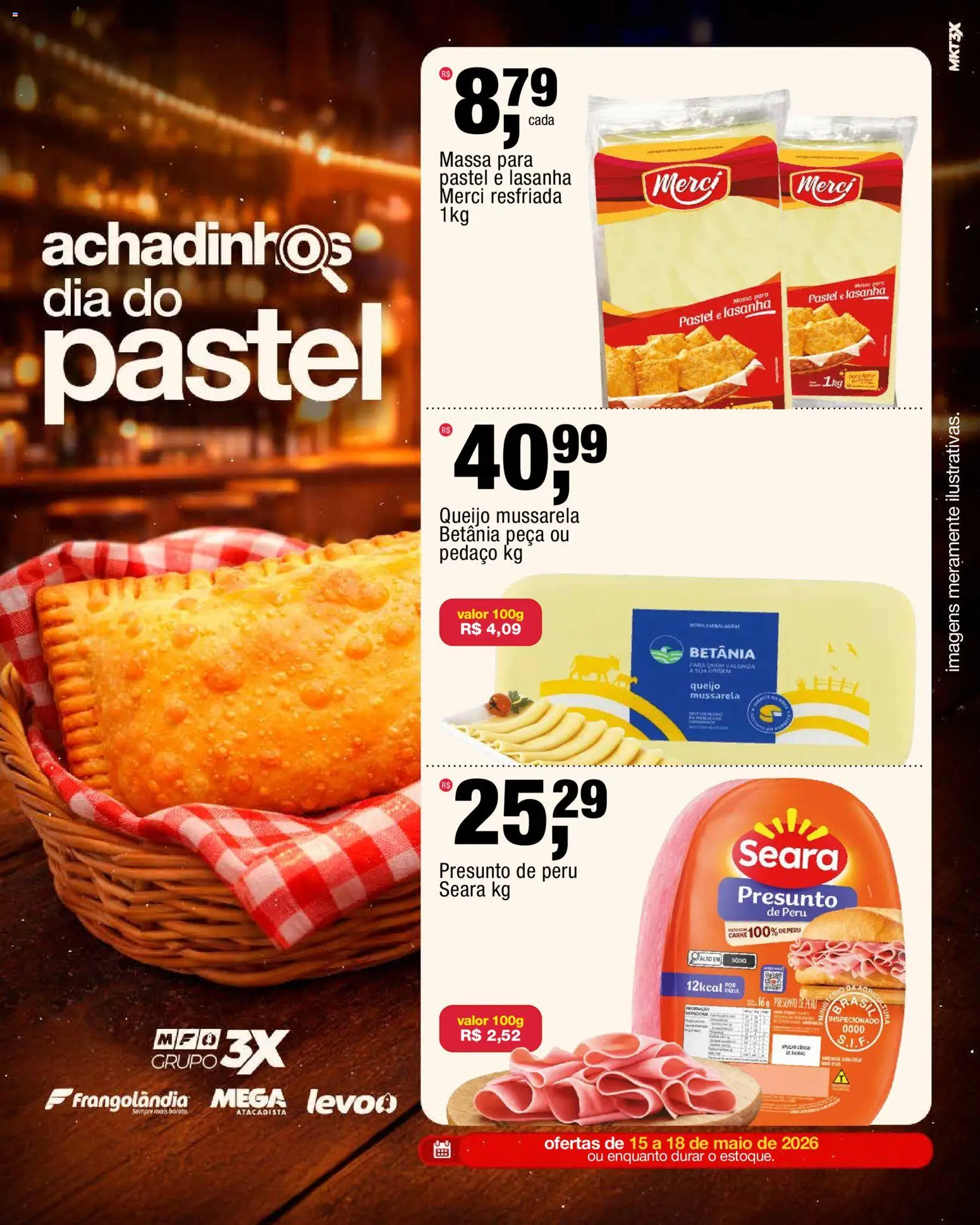 Frangolândia Folheto - válido de 15.05.2026 | Página: 2 | Produtos: Queijo, Massa, Lasanha, Mussarela