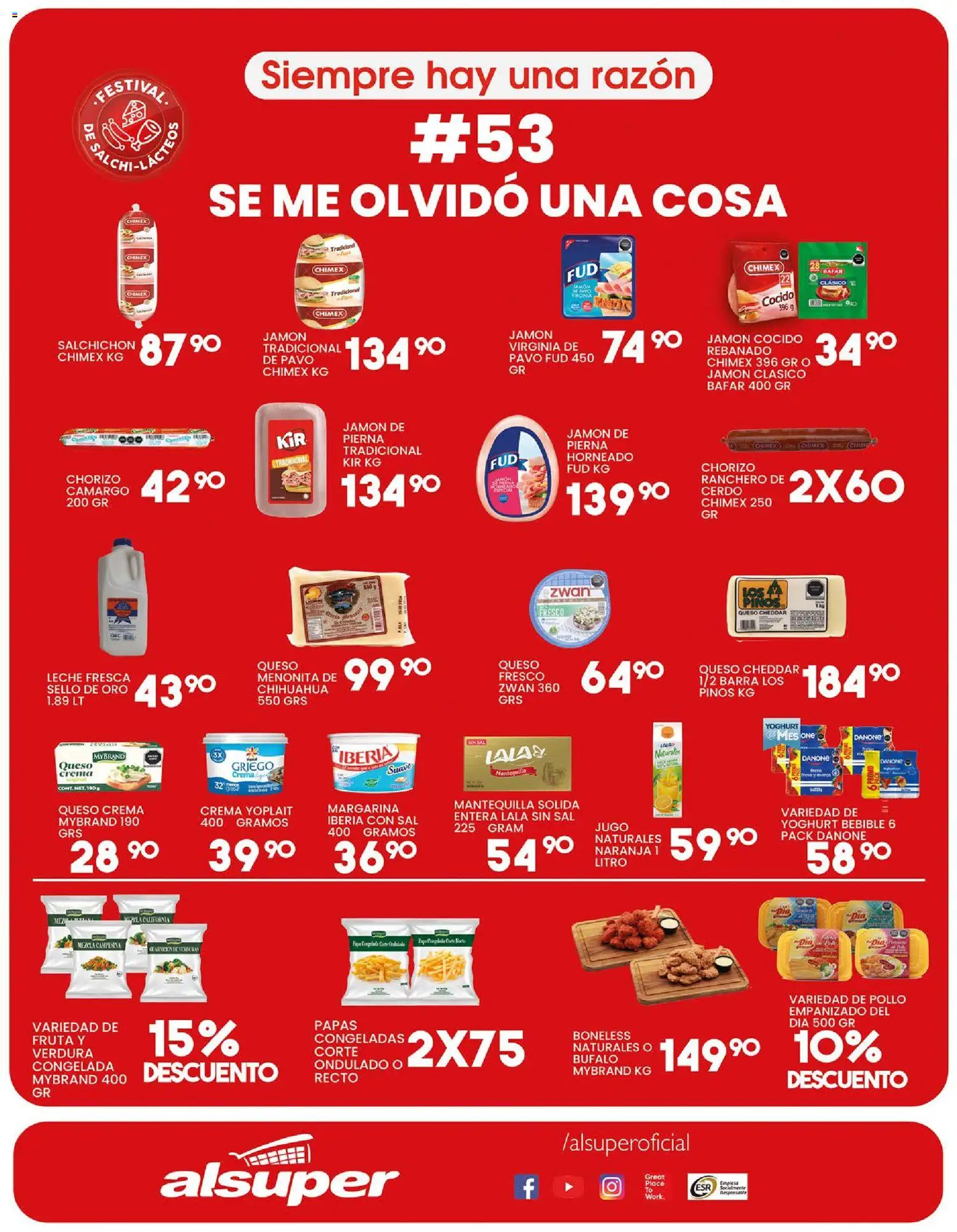 Nuevas ofertas de Alsuper válidas en toda la República Mexicana desde el 06/10/2026. ¡Encuentra las mejores ofertas en Alsuper folleto! | Página: 3