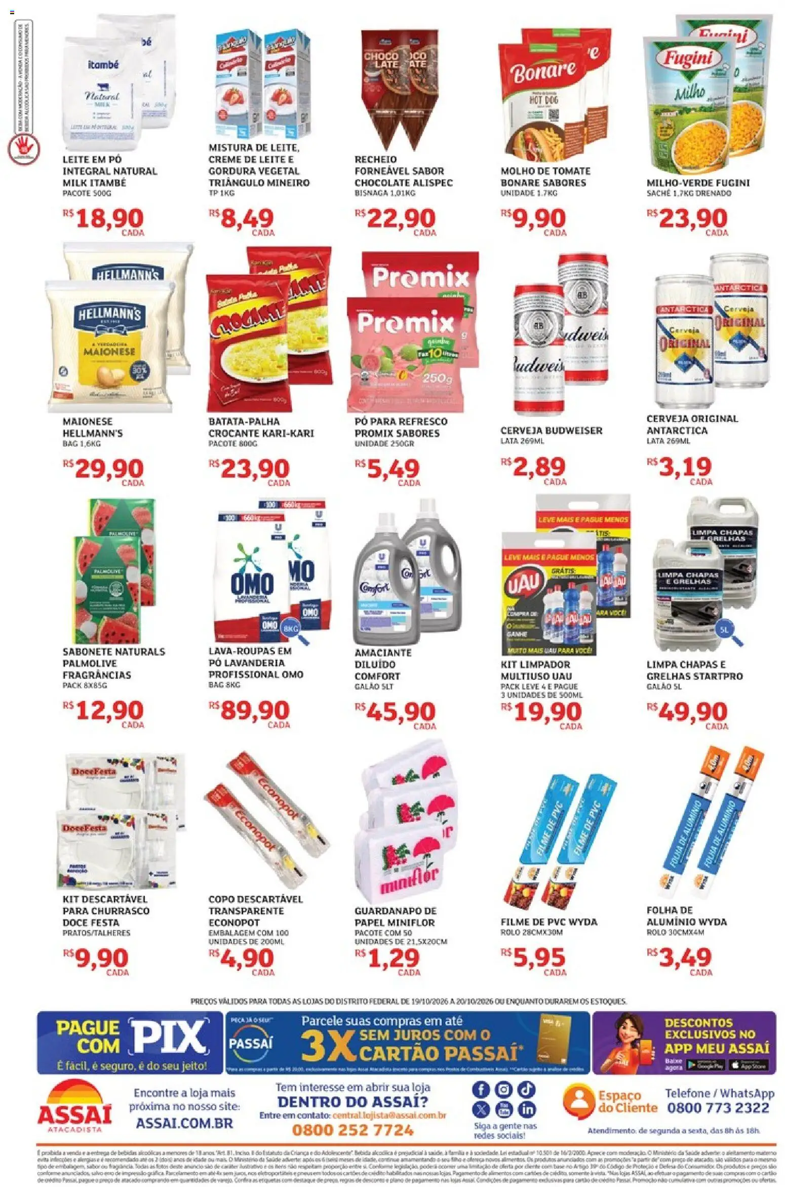 Assaí Atacadista Folheto - válido de 19/10/2026 | Página: 2