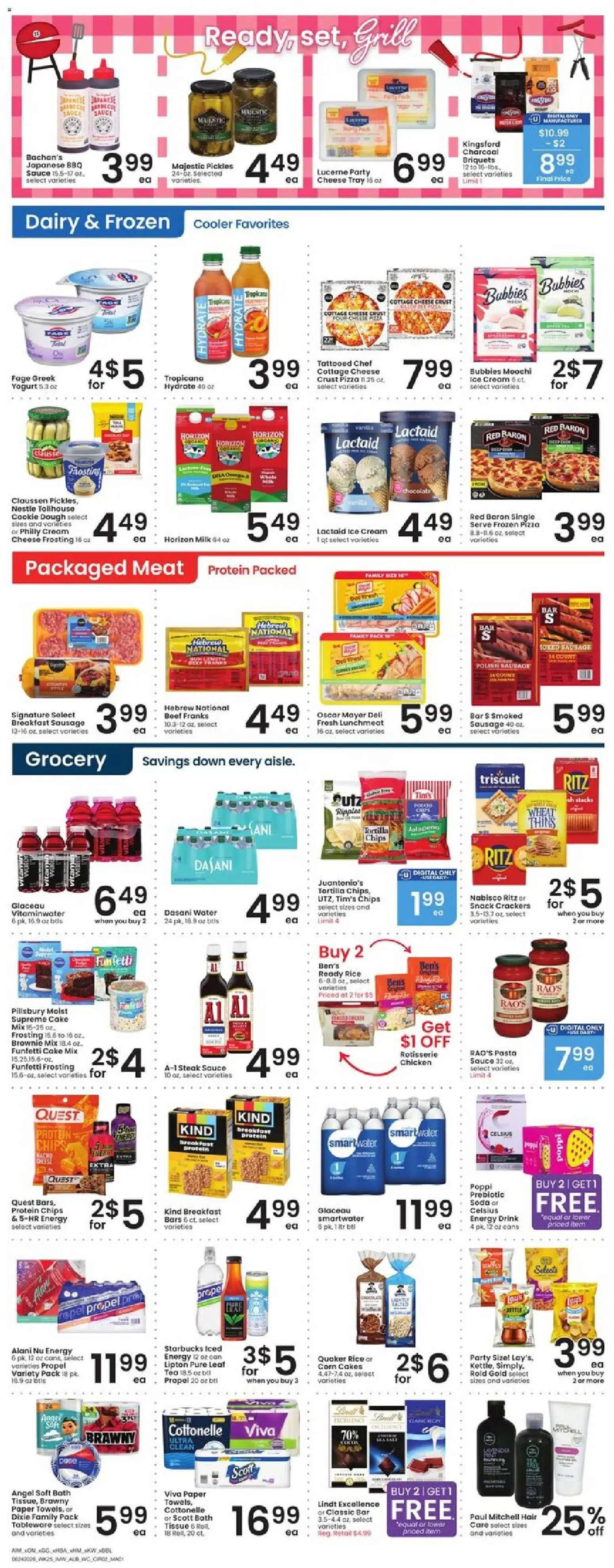 Albertsons Weekly Ad - valid from 06/24/2026 | Page: 5 | Products: Corn, Wc, Cream, Ice cream