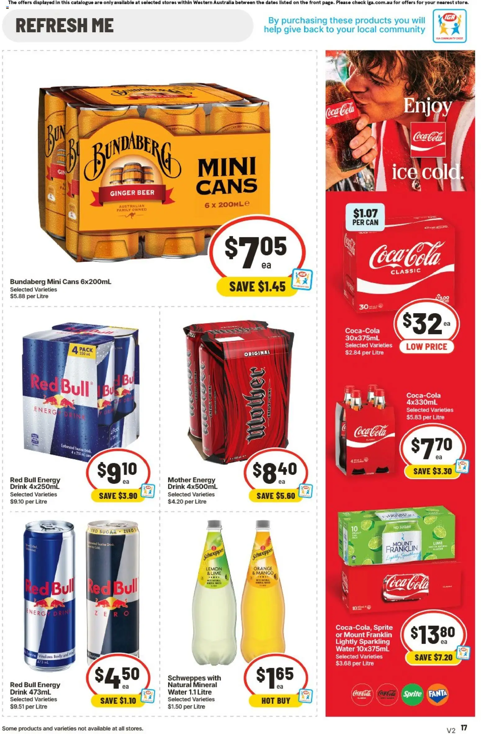 IGA catalogue - valid from 12/08/2026 | Page: 17 | Products: Ginger, Beer, Sugar, Fanta